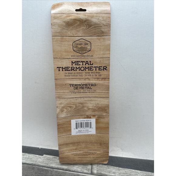 Notice Beware Of Owner Metal Thermometer Gun Dog Vintage Style Wall Decor{80} - Picture 7 of 9